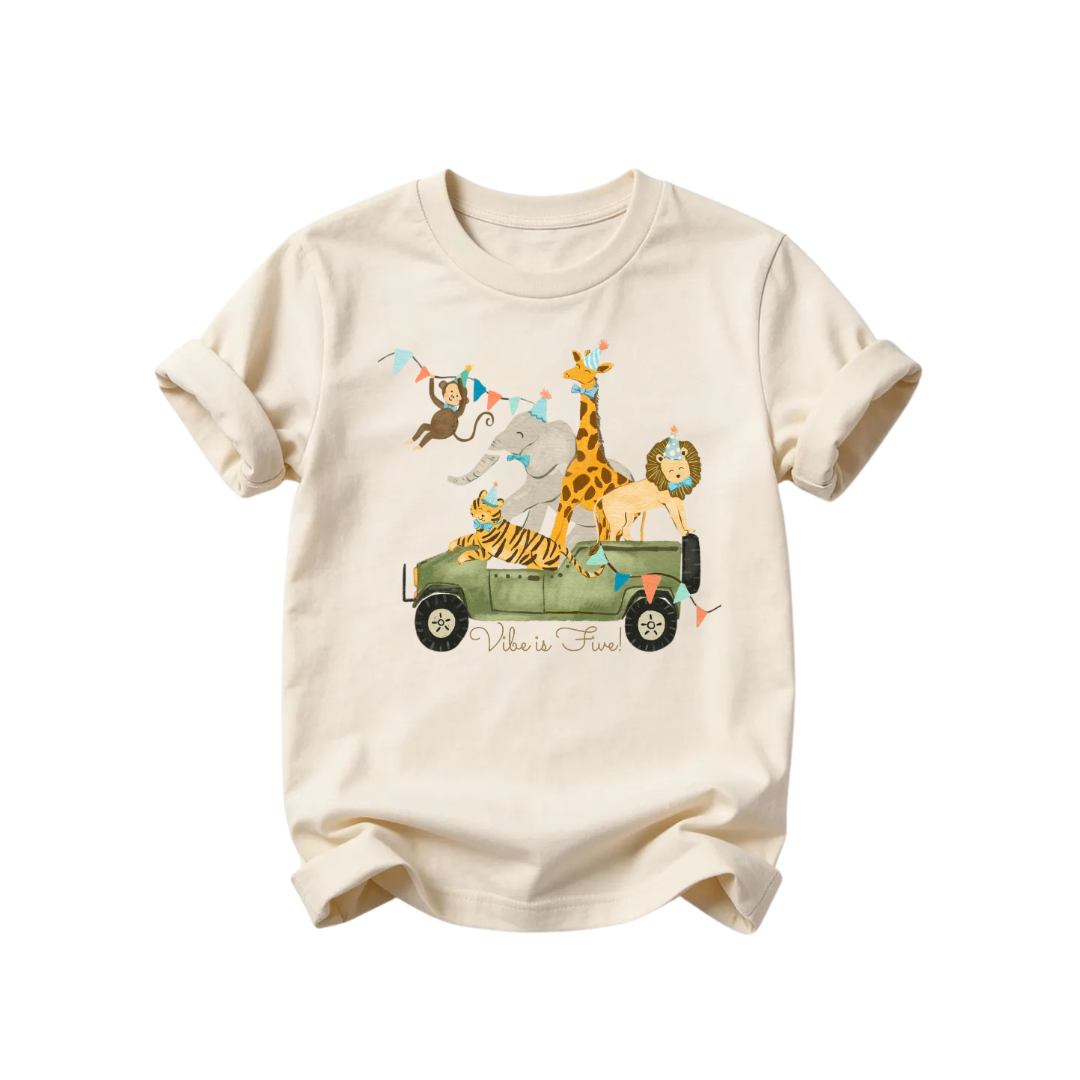 Party Animals Birthday Graphic Tee