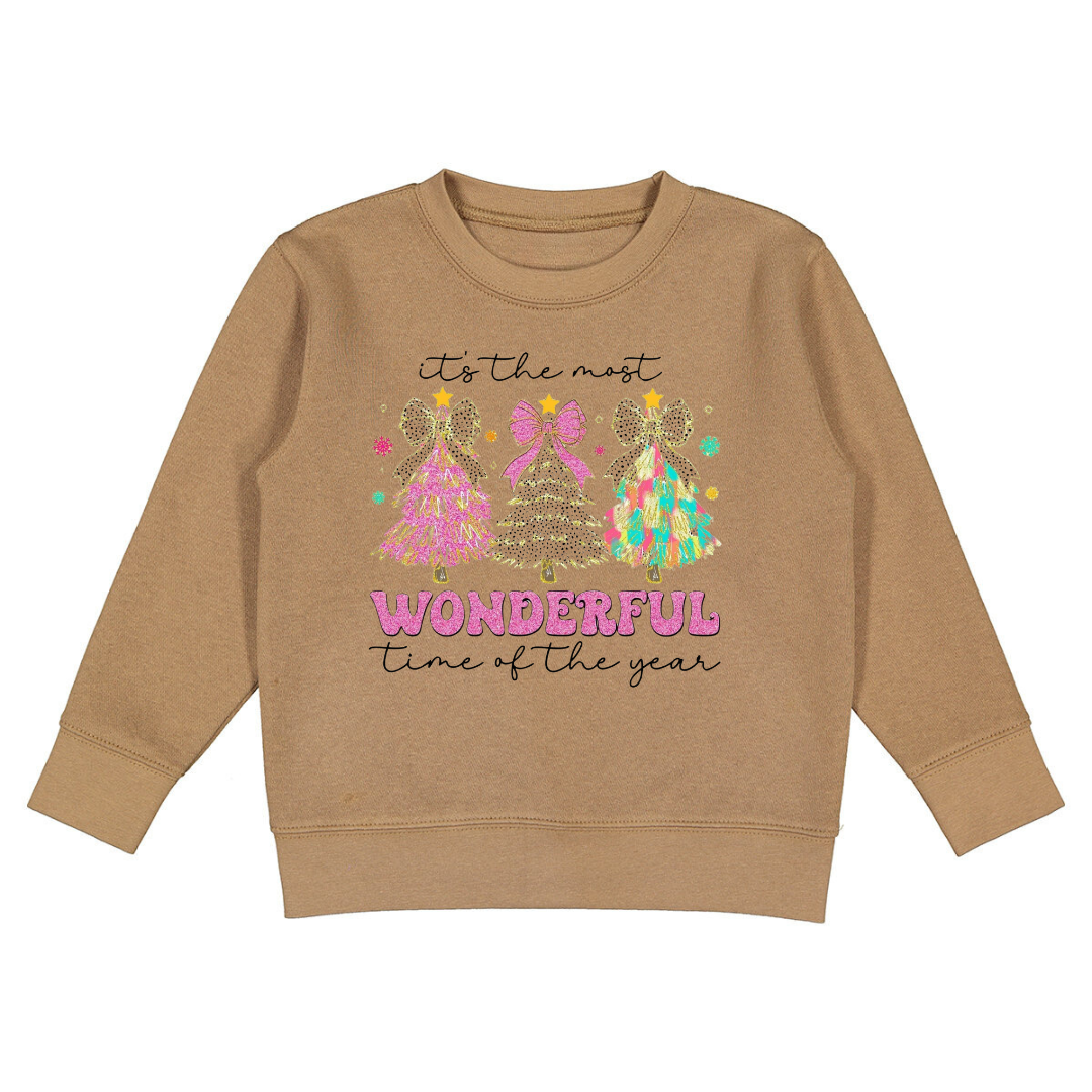 Most Wonderful Time Christmas Sweatshirt