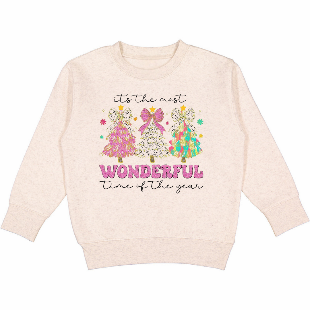 Most Wonderful Time Christmas Sweatshirt