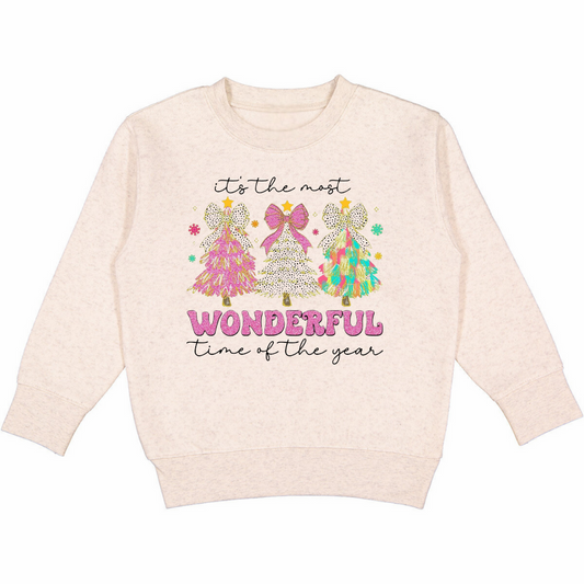 Most Wonderful Time Christmas Sweatshirt