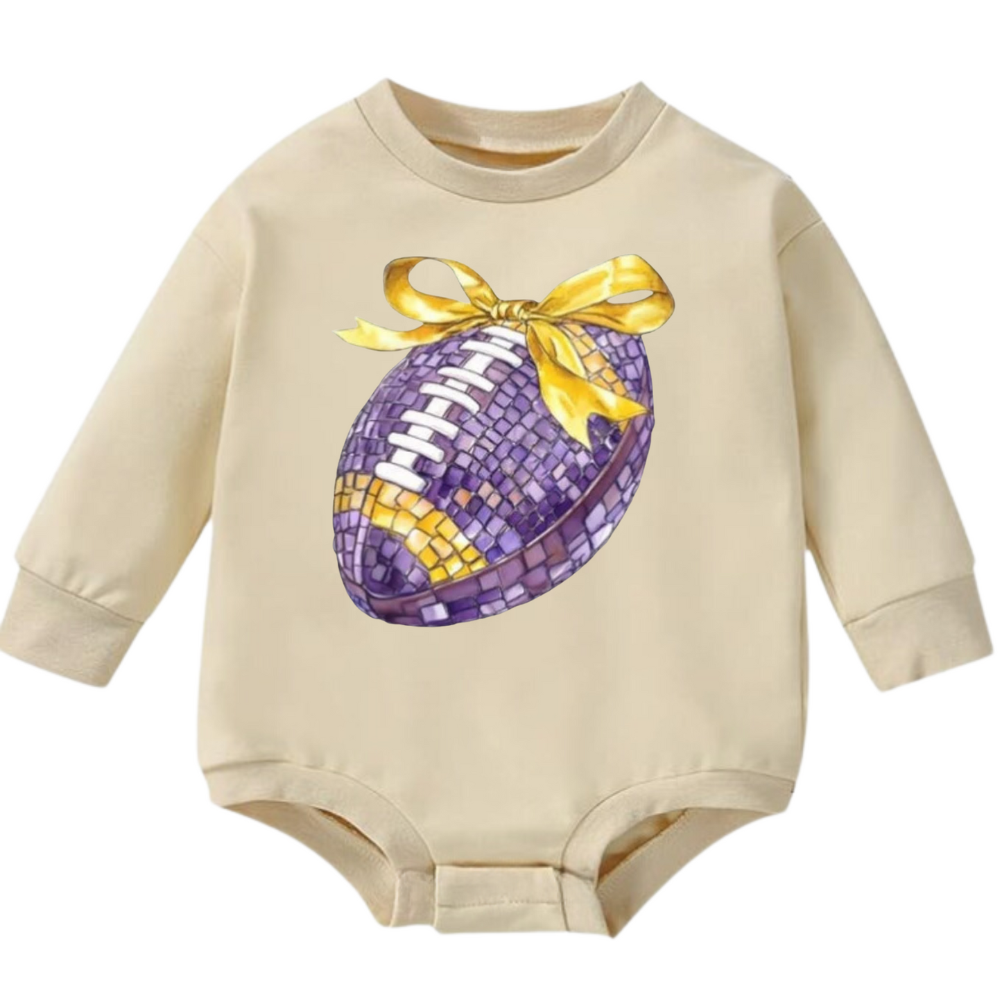 Disco Tiger Crew Long Sleeve Crewneck Bubble