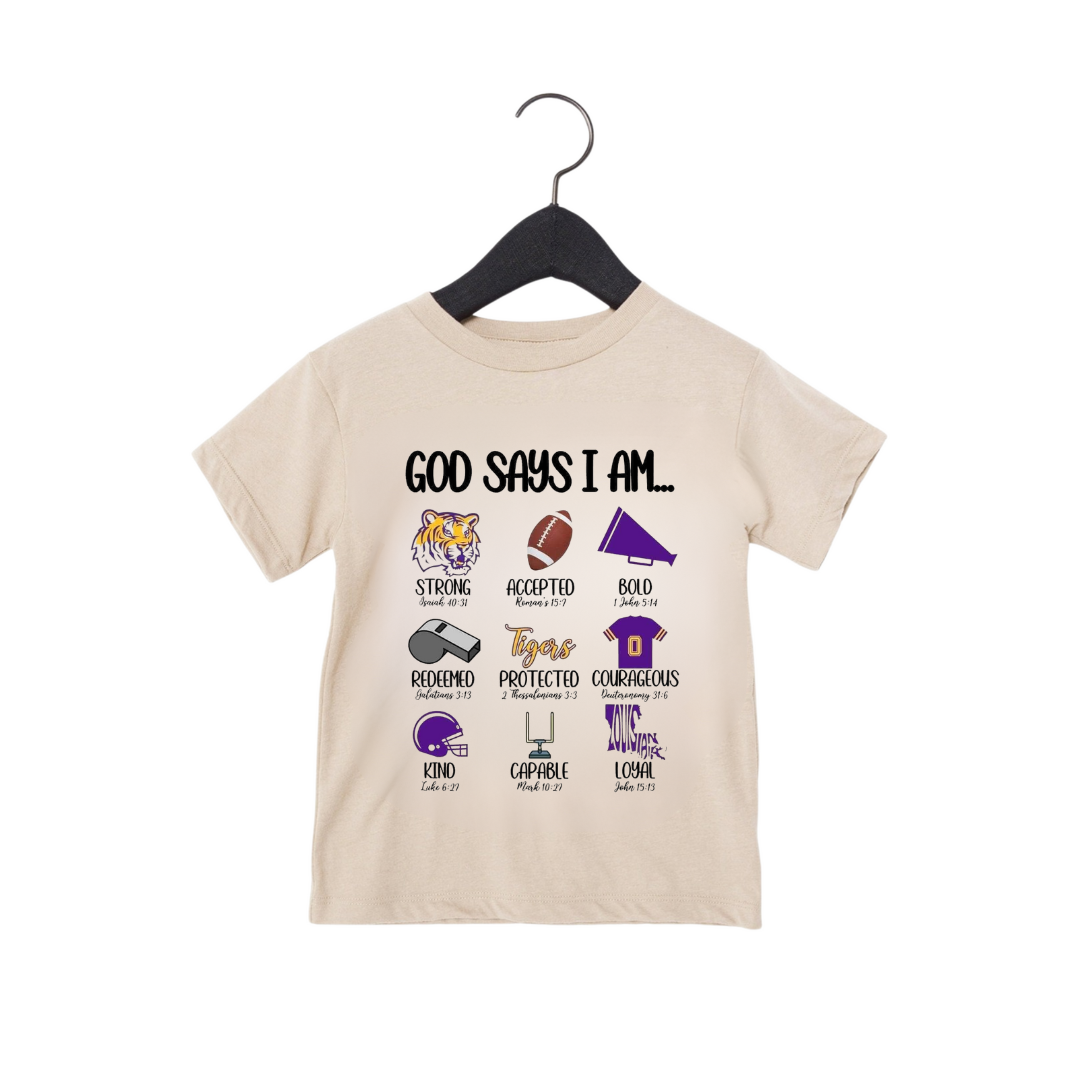 God Says Tigers Graphic Tee