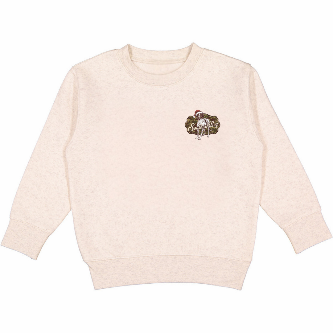 Southern Boy Holiday Crewneck Pullover