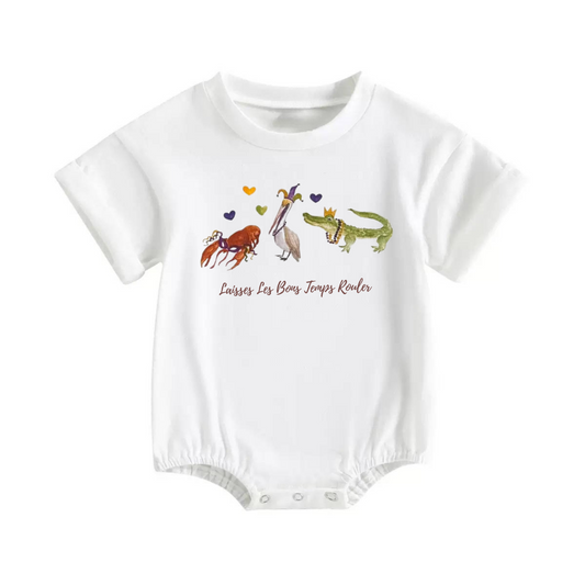 Laisses Les Bons Temps Rouler Graphic Bubble | Mardi gras