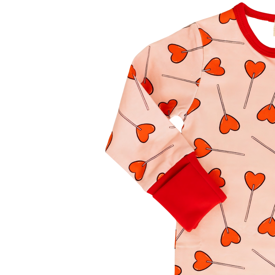 Sucker For You Double Zippy Pajamas