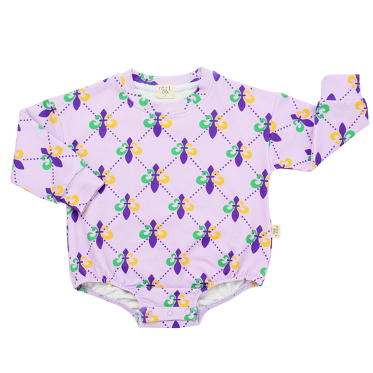 Fleur De Lis Classic Bubble | Mardi Gras