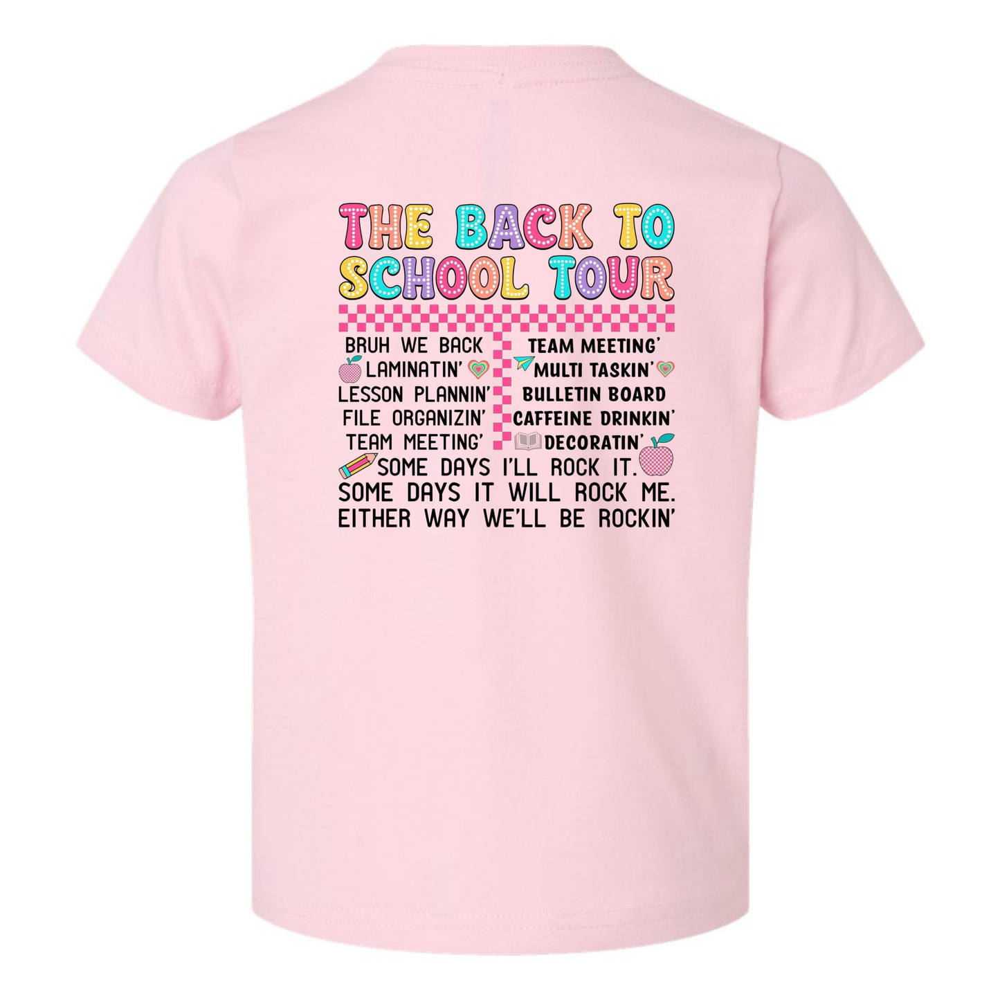 BACK TO SCHOOL TOUR GRAPHIC TEE