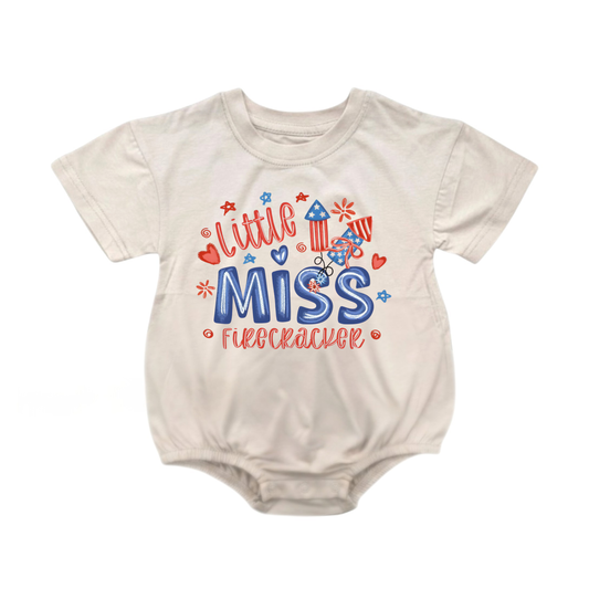LITTLE MISS FIRECRACKER GRAPHIC BUBBLE