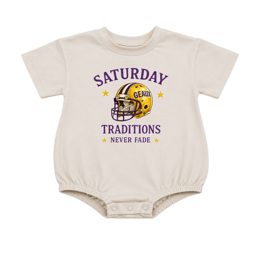 Saturday Traditions Graphic Bubble