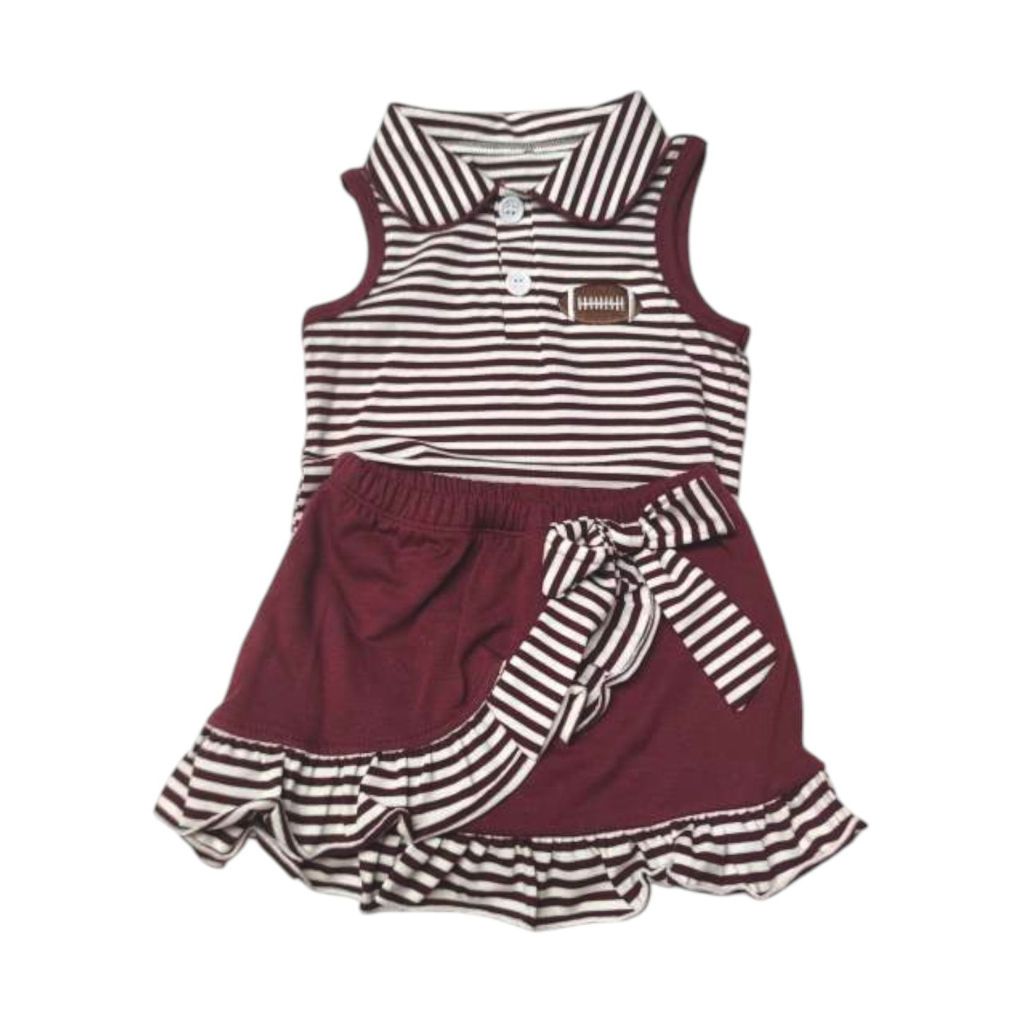 Gameday Cheer Set Maroon & White