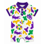 Bayou Crew Polo Romper