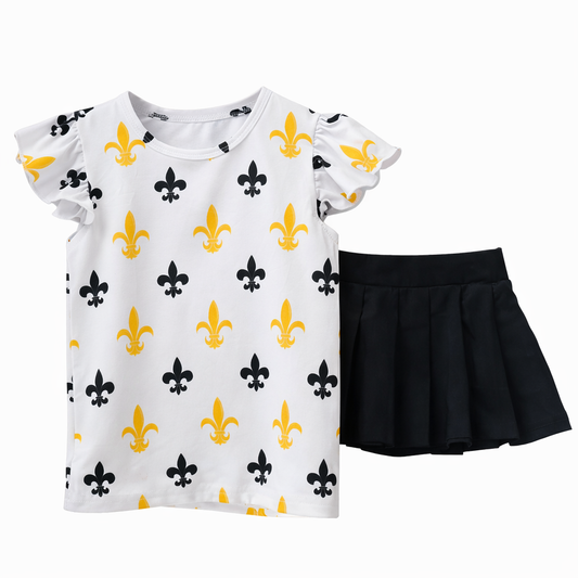 Black & Gold Chant & Cheer Set