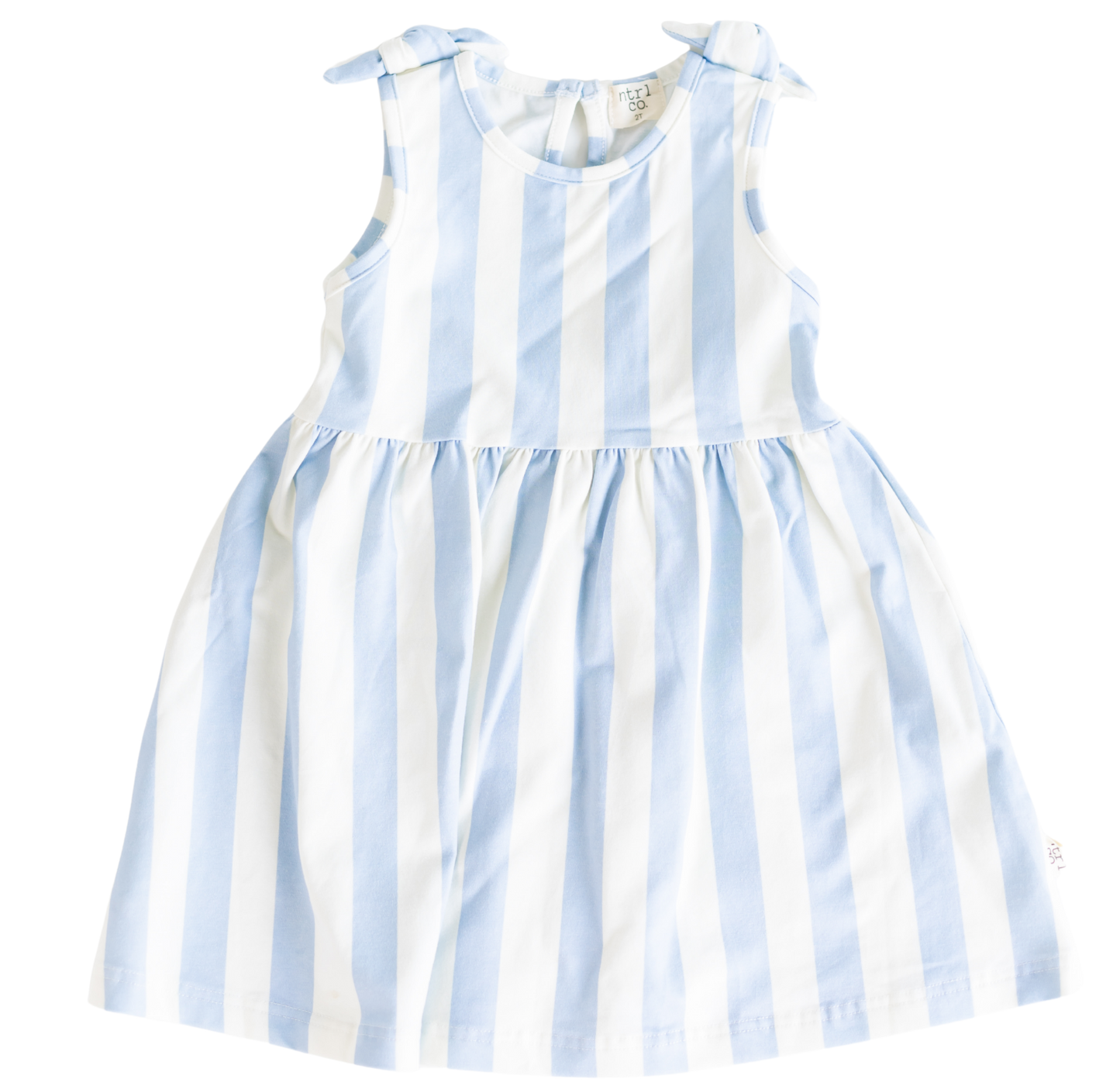 Tide With Love Sleeveless Twirl Dress | Beach Lines | Blue