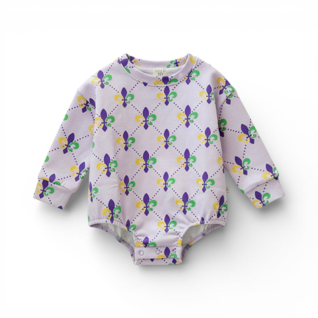 Fleur De Lis Classic Bubble | Mardi Gras