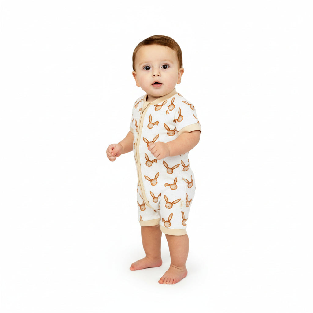 Hunny Bunny Short Double Zippy Pajamas