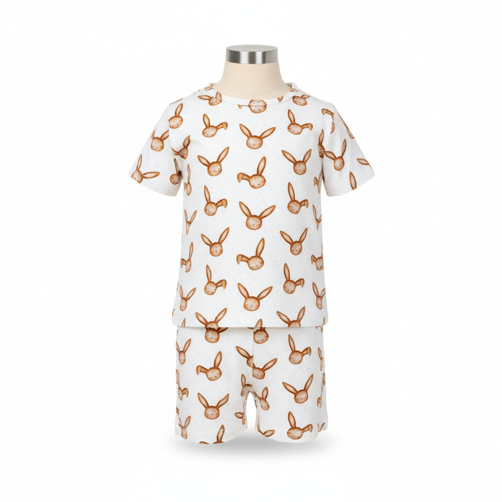 Hunny Bunny 2 Piece Short Set Pajamas