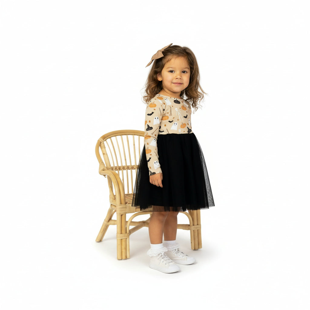 Boo Crew Tulle & Twirl Dress