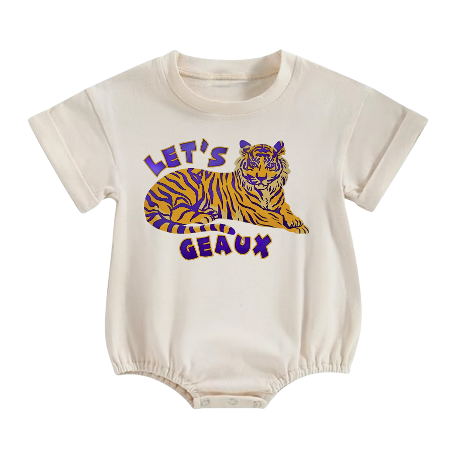 Let's Geaux | Graphic Bubble | Tigers | Gameday