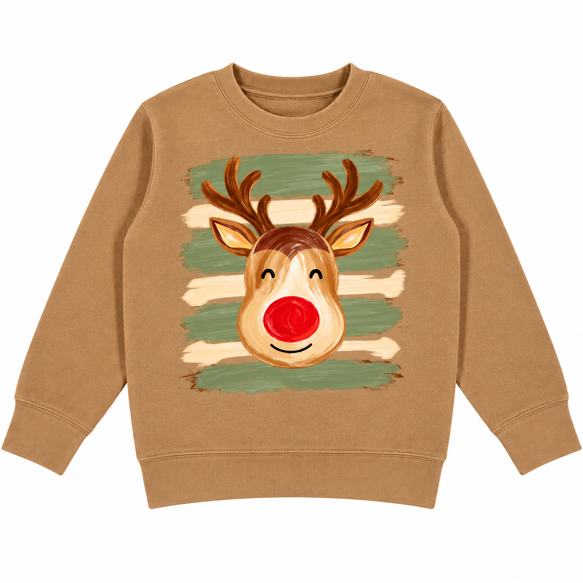 Vintage Rudolph Christmas Reindeer Graphic Crewneck