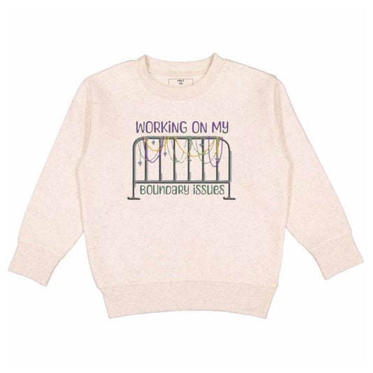 No Boundaries Mardi Gras Crewneck Pullover