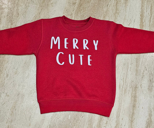 Merry Cute Holiday Pullover