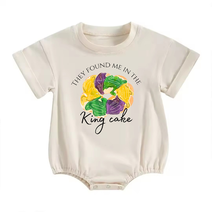 They Found Me in the King Cake! Bubble