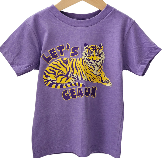 Let's Geaux Tigers Graphic Tee