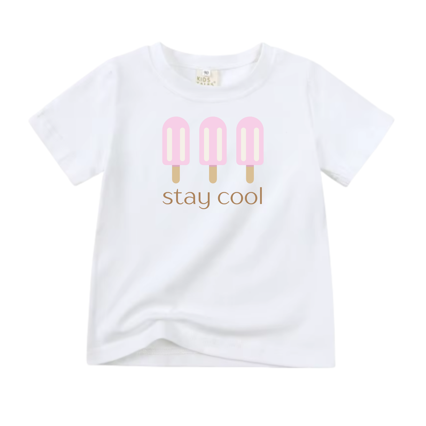 Stay Cool Popsicle Graphic Tee | Pink
