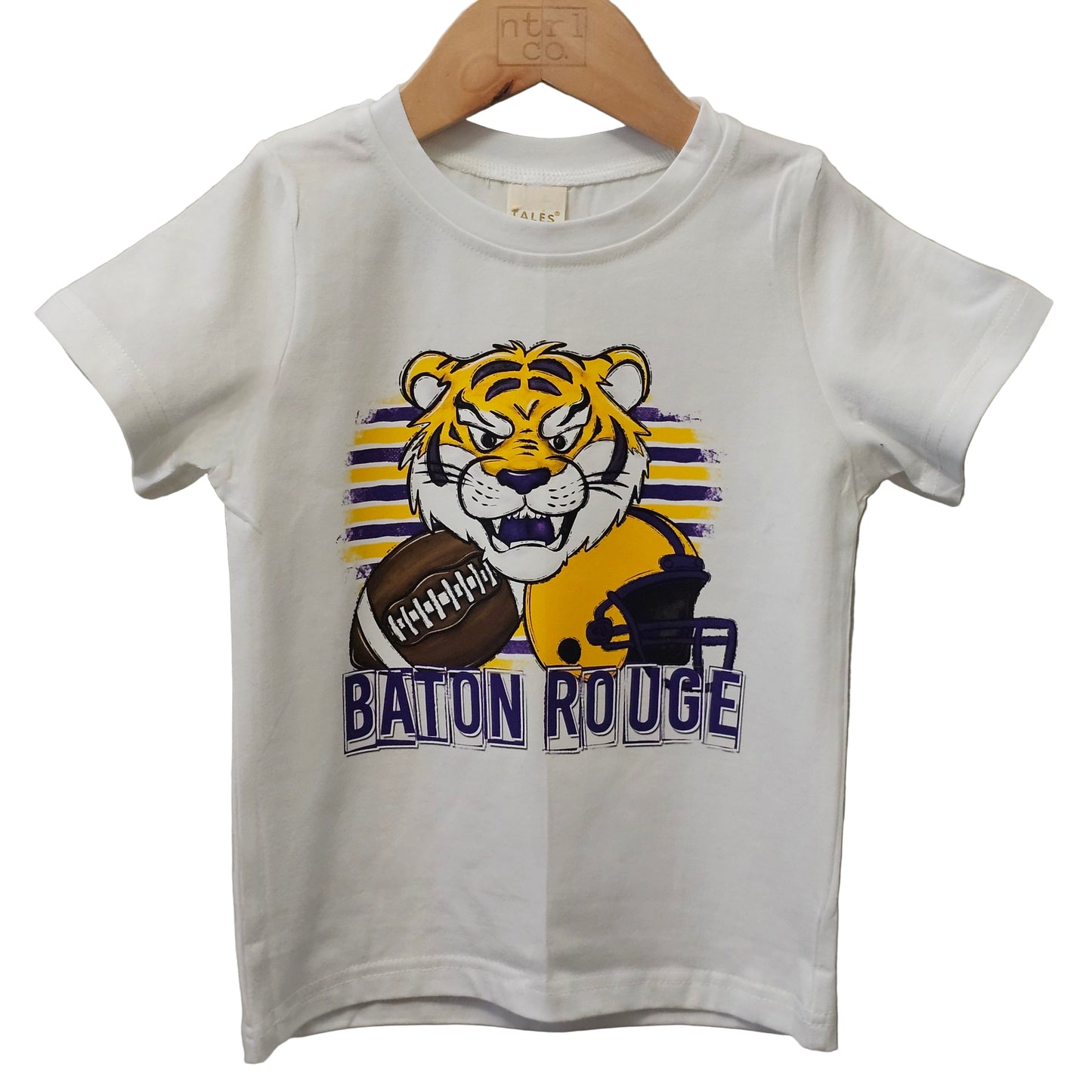 Baton Rouge Game Day Tee 🐯🏈💜💛