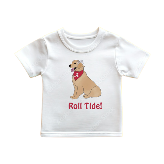 Golden Roll Tide Gameday Graphic Tee