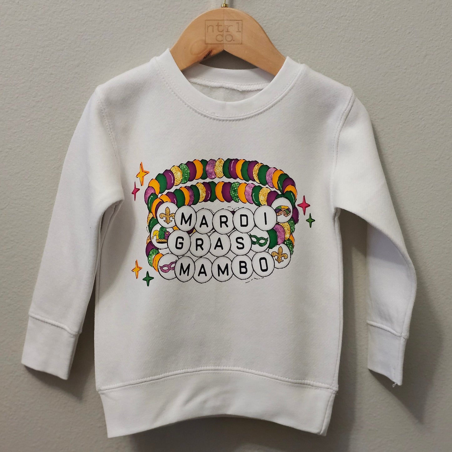 Mardi Gras Mambo Era Crewneck Pullover