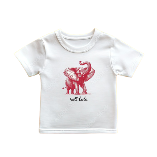 Little Crimson Elephant Gameday Graphic Tee