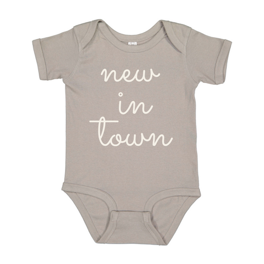 "New in Town" Graphic Bodysuit
