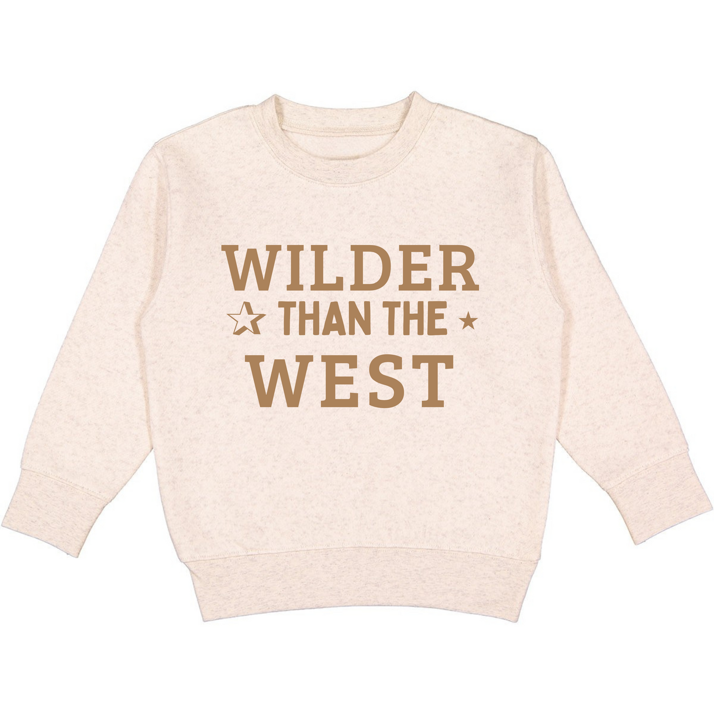 Wilder Than The West Crewneck Pullover