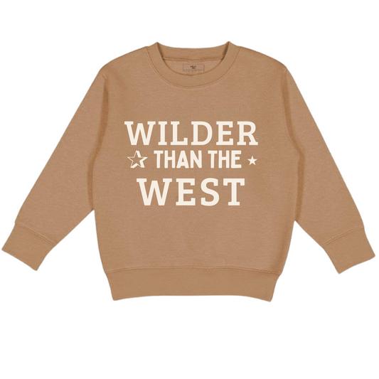 Wilder Than The West Crewneck Pullover