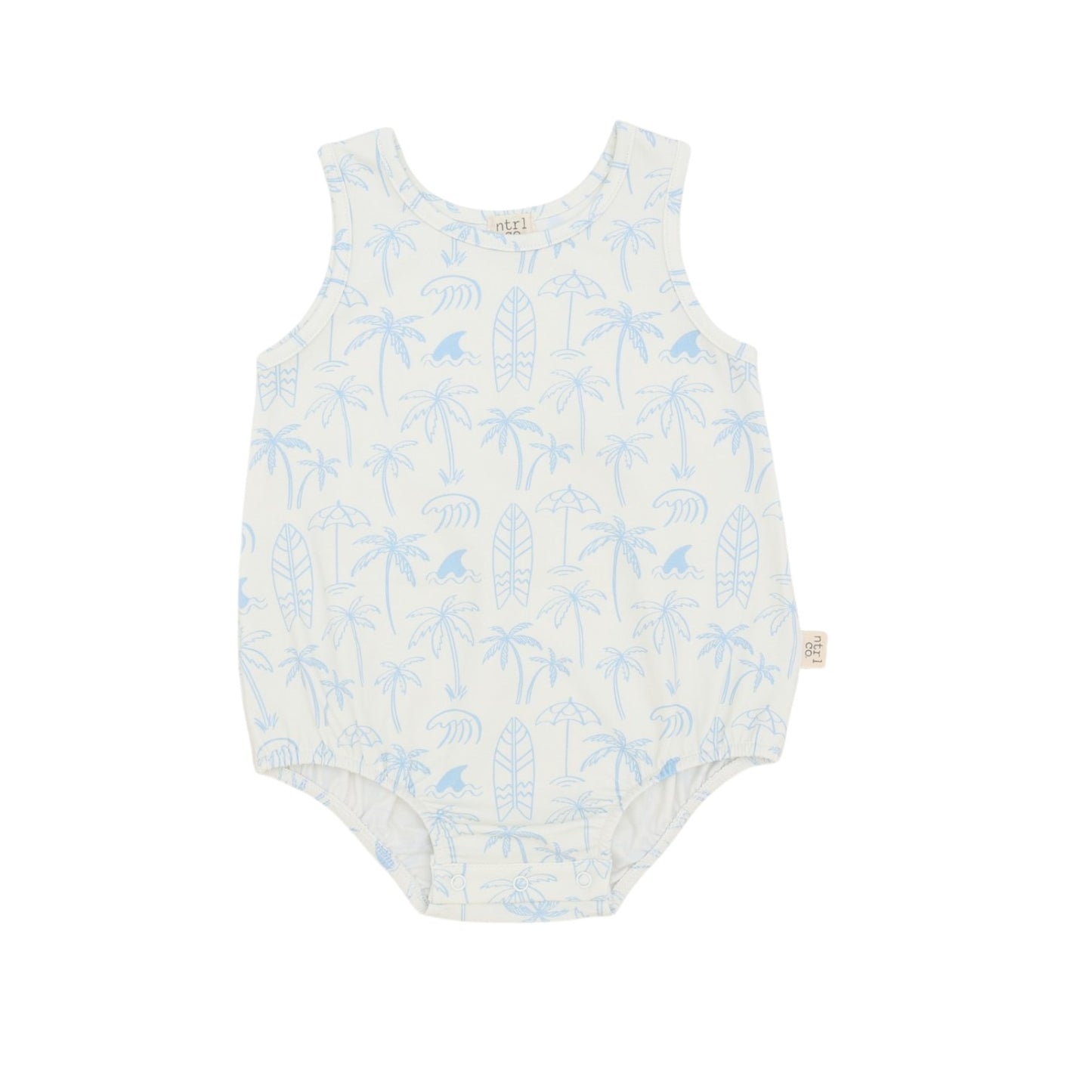 Surfside Sleeveless Bubble | Coastal Daze | Blue