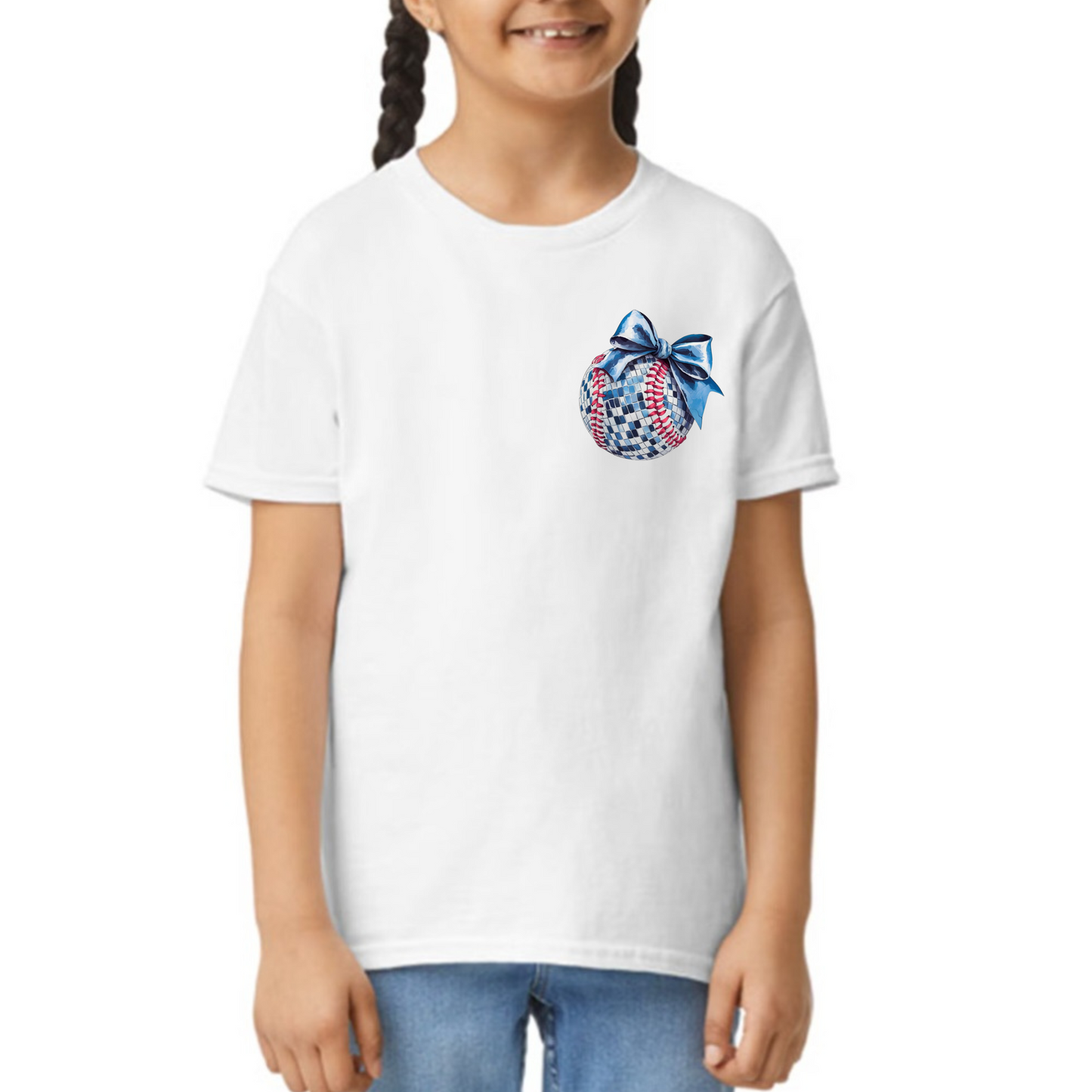 Baseball Sister Short Sleeve Graphic Tee