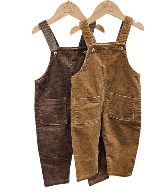 Cozy Cord Overalls