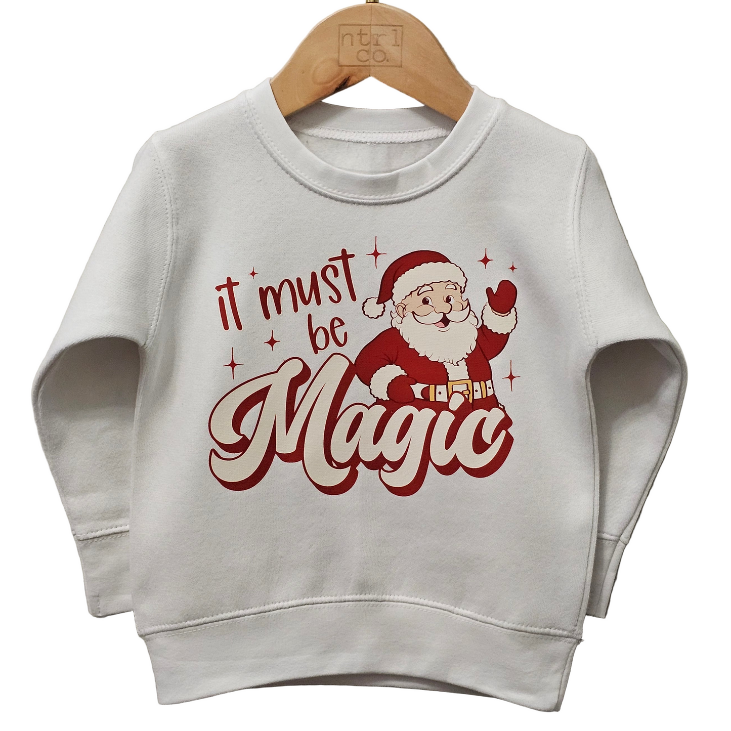 It Must Be Magic Holiday Graphic Crewneck Pullover