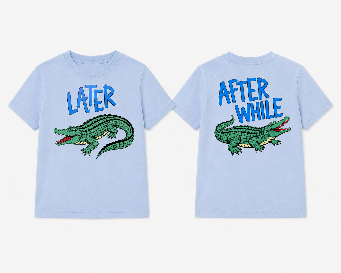 See you Later, Alligator after while Crocodile Graphic Tee