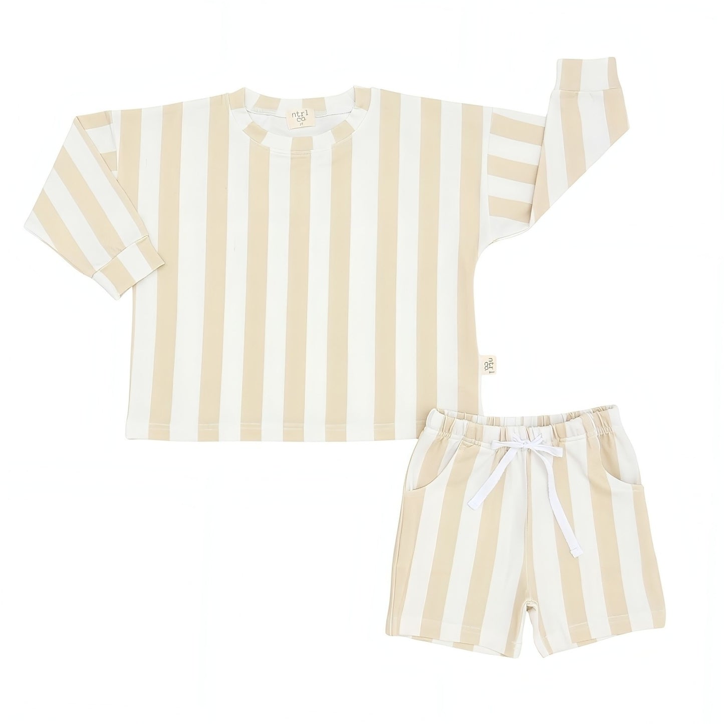 Hampton Set | Beach Lines | Tan