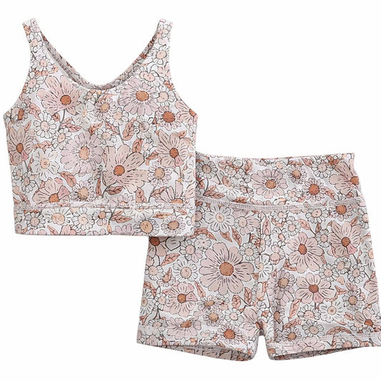 Wildflower Whisper 2 Piece Athletic Set
