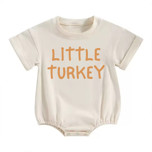 Little Turkey Holiday Graphic Bubble