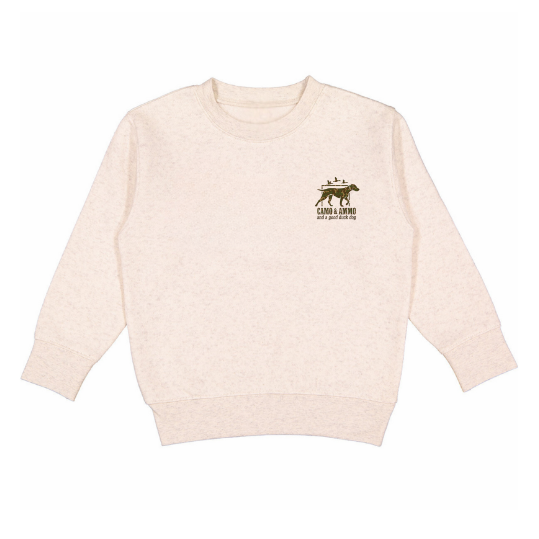 Camo & Ammo Sportsman Crewneck Pullover