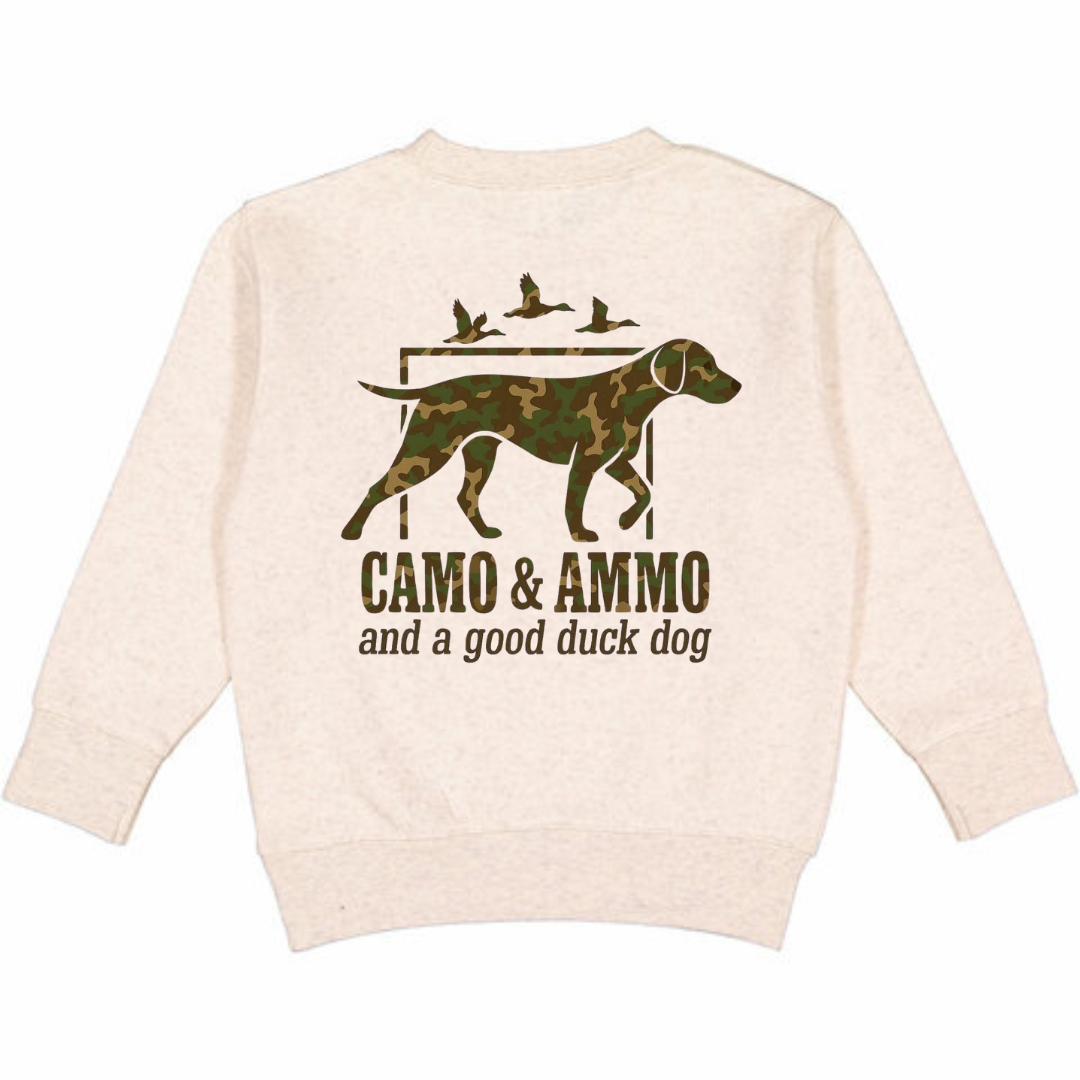 Camo & Ammo Sportsman Crewneck Pullover