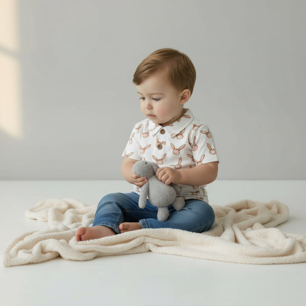 Hunny Bunny Short Sleeve Polo