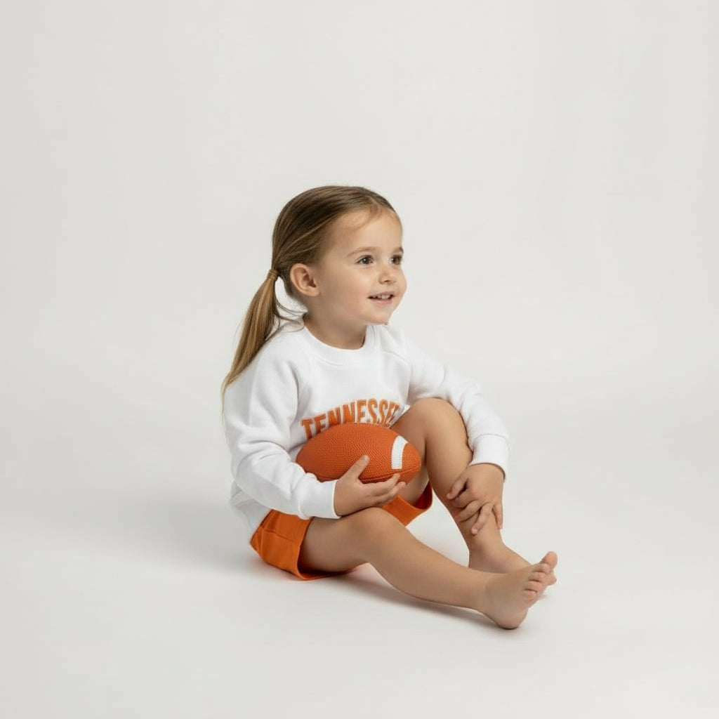 Tennessee White Crewneck Pullover