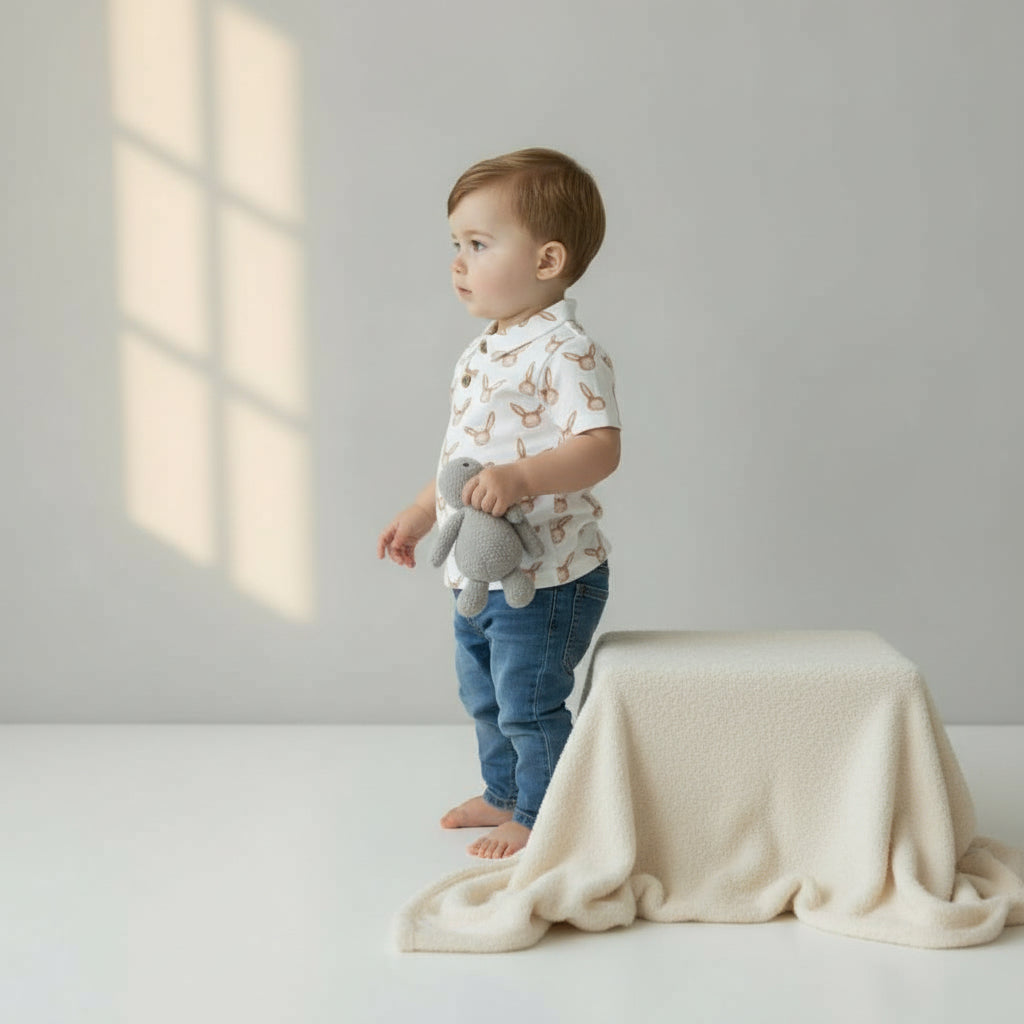 Hunny Bunny Short Sleeve Polo