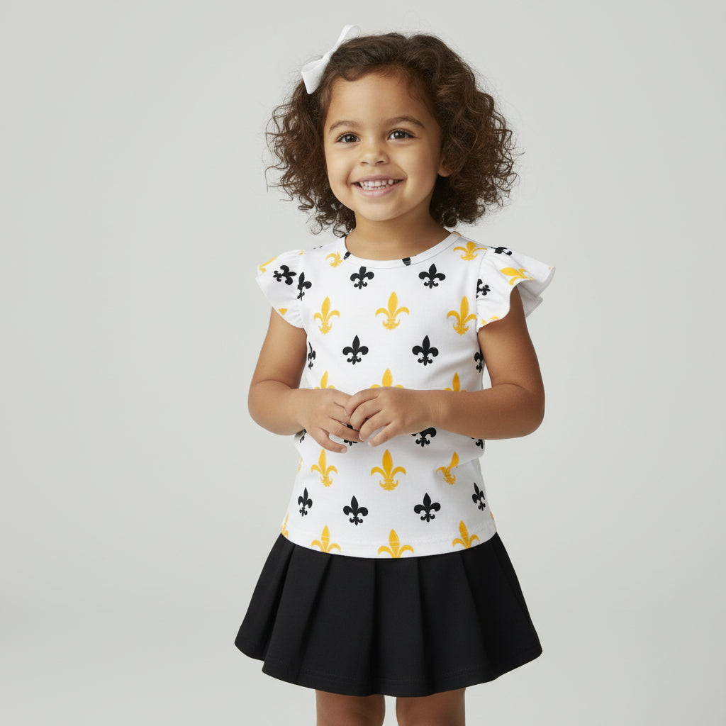 Black & Gold Chant & Cheer Set