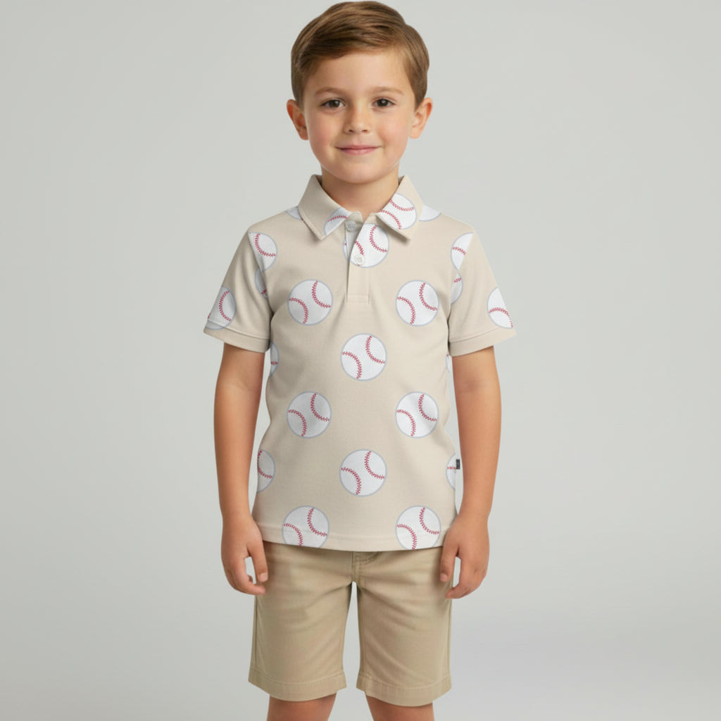 Short Sleeve Polo in Grand Slam